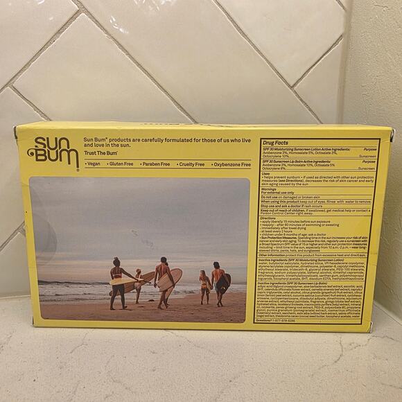 Sun Bum Day Tripper Travel Kit SPF 30 Sunscreen Cool Down Lotion New Sealed - Picture 2 of 10